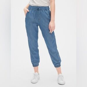 Gap small Chambray Joggers in TENCEL